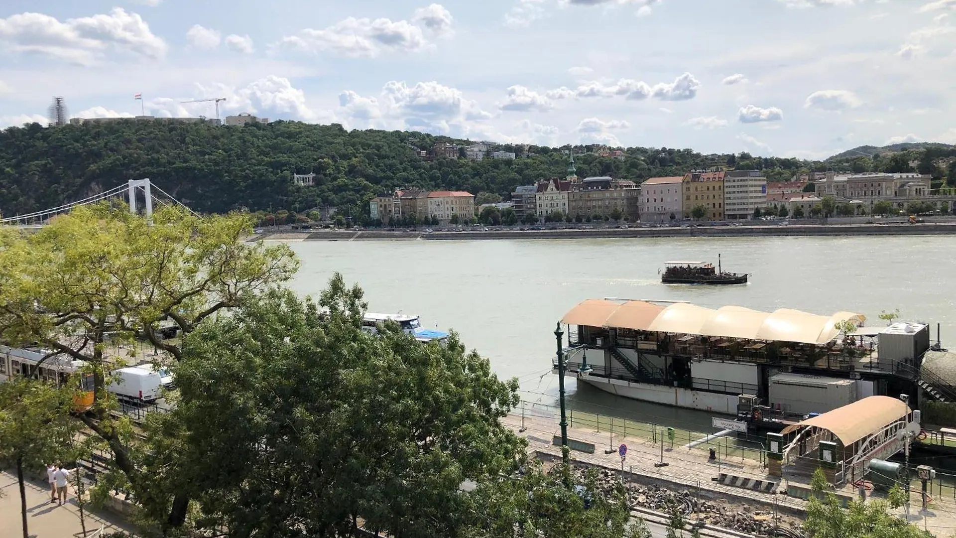 Baroque Danube Panorama Blue Apartment Budapest Hungary